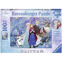 Ravensburger 100 pièces Kinder Puzzle XXL paillettes Disney Frozen neige 13610