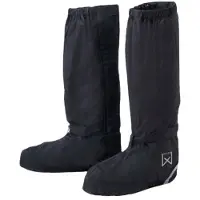 Willex Couvre-chaussure de vélo Long 44-48 Noir 29428