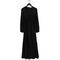 NA-KD Maxi Jurk Balloon Sleeve Maxi Frill Dress Zwart Dames | Pointure 36