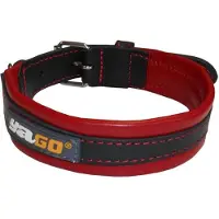 Yago Collier pour Chien Yago M Noir/Rouge (34-43 cm)