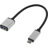 Renkforce USB Câble de raccordement [1x USB-C? mâle - 1x USB 3.0 femelle type A] RF-USBA-MS-01 gainé