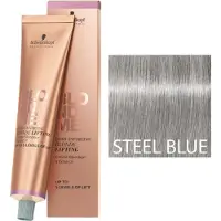 Schwarzkopf BlondMe Blonde Lifting Bond Enforcing bleu acier, 60 ml