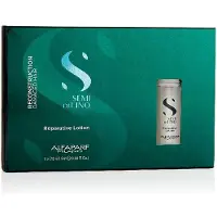 Alfaparf Milano Semi Di Lino Reconstruction Lotion réparatrice traitement fortifiant pour cheveux secs et abîmés 6 x 13 ml