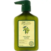 CHI Organics Olive après-shampoing hydratant pour cheveux et corps 340 ml