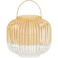 Forestier Luminaire Extérieur , Take A Way XS, dimmable, Blanc, Bambou, Design