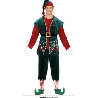 Guirma Elf Men Costume Vert M