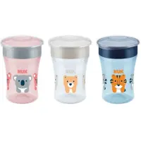 Nuk Magic Cup tasse avec couvercle 8m+ Green 1 pcs