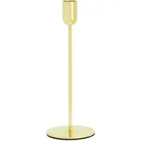 Party Deco Porte-bougie, or, 22cm (1 pkt / 1 pc.)