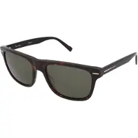 Pierre Cardin Lunettes de soleil - - P.C. 6243/S - Monture acétate Havana - Carré - Verres bruns 56/17/140
