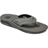 Reef Slipper Reef Men Fanning Grey Black-Schoenmaat 44
