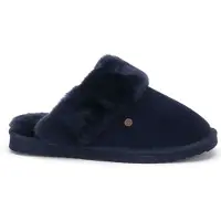 Warmbat Pantoufles Kids Flurry Suede DK Navy-Taille 32