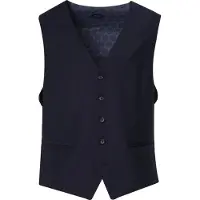 Pierre Cardin Modern Fit Veste marine, Unicolore
