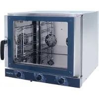 HorecaTraders Four à convection | 230 V | Levier à gauche, charnière à droite