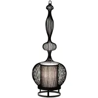 Forestier Lampe de Table , Impératrice, Noir, Salon / séjour, Métal, Design