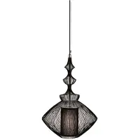 Forestier Suspension , Opium, dimmable, Noir, Salon / séjour, Métal, Design