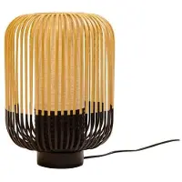 Forestier Lampe de Table , Bamboo Light M, Noir, Salon / séjour, Bambou, Design