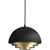 Warm Nordic Suspension , Milieu Colour Mini, dimmable, Or / laiton, Salon / séjour, Métal, Scandinave