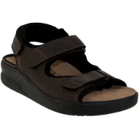 Mephisto Sandales confort pour hommes en marron