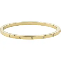 Fossil Bracelet or / transparent