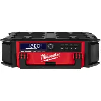 Milwaukee M18 PRCDAB+-0 - Radio De Chantier Sans Fil - Li-ion 18V - DAB+ - IP57 - Machine Seule