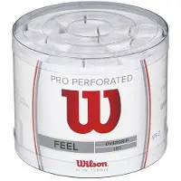 Wilson Surgrip Wilson Pro Perforated White (60 pièces)