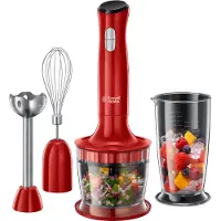 Russell Hobbs Mixeur plongeant 3 en 1 - - Desire 24700-56 - 500 W - Pied inox - Bol hachoir 0.5 L - Fouet - 2 vitesses