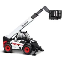 Bburago 18-32088 - Véhicules-jouets - Chargeur télescopique Bobcat T40.180SLP (avec plate-forme, échelle 1:50)