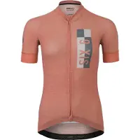 Agu Maillot de Cyclisme AGU Women SS Six6 Solid Merino III Spice-XXL