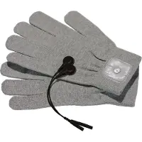 Mystim - gants électrostimulation - lot de 2 gants conducteurs