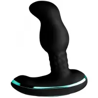 Master Series Prostatic Play Rimsation Vibromasseur pour Prostate Télécommandé - Noir