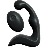 Anal Fantasy Elite Masseur de Point P Télécommandé et Rechargeable - Noir
