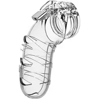 Man Cage Cage De Chasteté #5 - 14 Cm Transparent