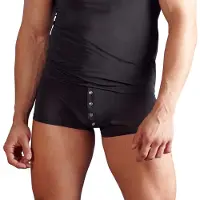 Svenjoyment Underwear Boxer avec Boutons - Noir - S