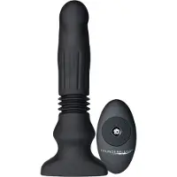 THUNDERPLUGS Swelling and Thrusting Plug Anal - Noir