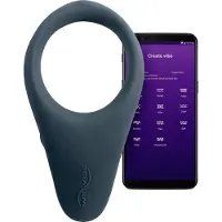We vibe Verge - anneau vibrant rechargeable (gris)