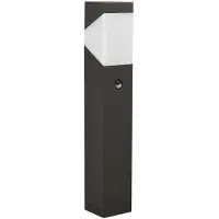 LUCANDE Luminaire Extérieur , Kiran, dimmable, Noir, Terrasse, Aluminium, Moderne