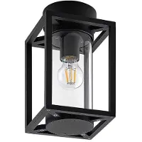 LUCANDE Luminaires d'extérieur , Ferda, dimmable, Noir, Terrasse, Aluminium, Moderne