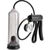 Pump Worx Pro-Gauge Pompe à pénis - Transparent