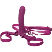 California exotic novelties Me2 Rumbler Gode vibrant avec harnais - Violet