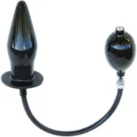 Mister B Inflatable Butt Plug - Black - Noir