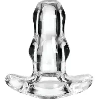 Perfect Fit Double Tunnel Plug moyen - Noir