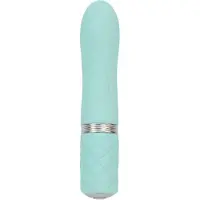 Pillow Talk Flirty - vibromasseur rechargeable - turquoise