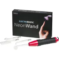 Kinklab Neon Wand Kit Wand Electro Sex Violet - Rouge