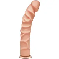 Doc Johnson The Ragin D UltraSkyn Gode 27,5 cm - Nude