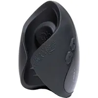 Orion - masturbateur homme vibrant rechargeable - silicone noir
