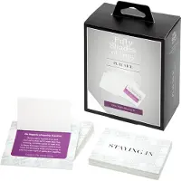 Fifty Shades of Grey Play Nice Date Night Cartes d’Idées - Couleurs mélangées