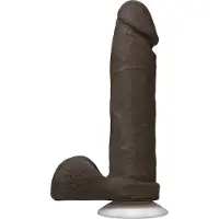 Doc Johnson The Realistic Cock UR3 Gode noir de 22,3 cm - Noir