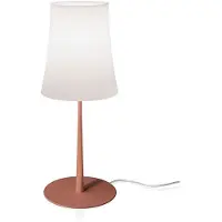 Foscarini Lampe de Table , Birdie Easy Grande, Rouge, Salon / séjour, Métal, Design