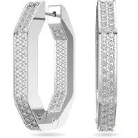 Swarovski Créoles avec cristal