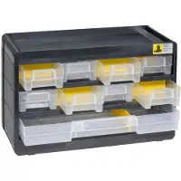 Allit Magasin pour petites pièces VarioPlus Basic 15 9 compartiments